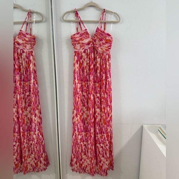 Sincerly Jules Dresses Sincerely Jules Pink And Red Maxi Dress — free download